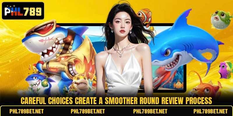 Careful choices create a smoother round review process
