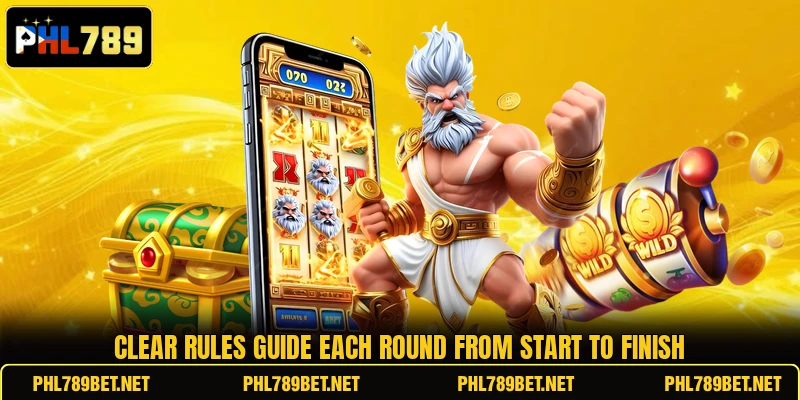 Clear rules guide each round from start to finish