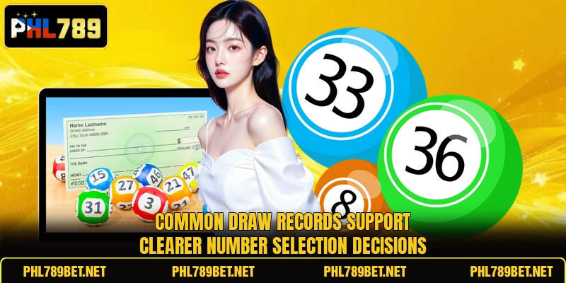 Common draw records support clearer number selection decisions