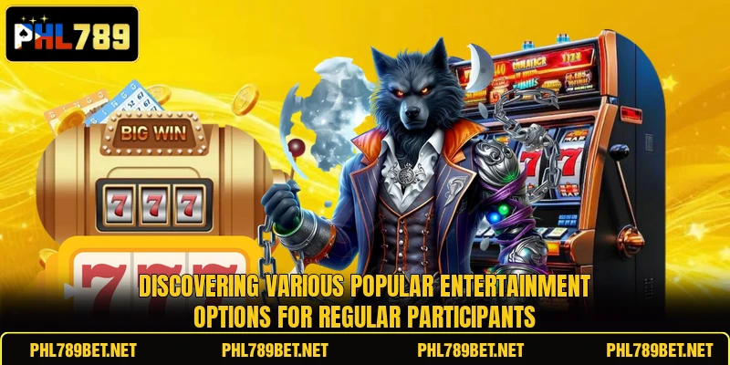 Discovering various popular entertainment options for regular participants Discovering various popular entertainment options for regular participants