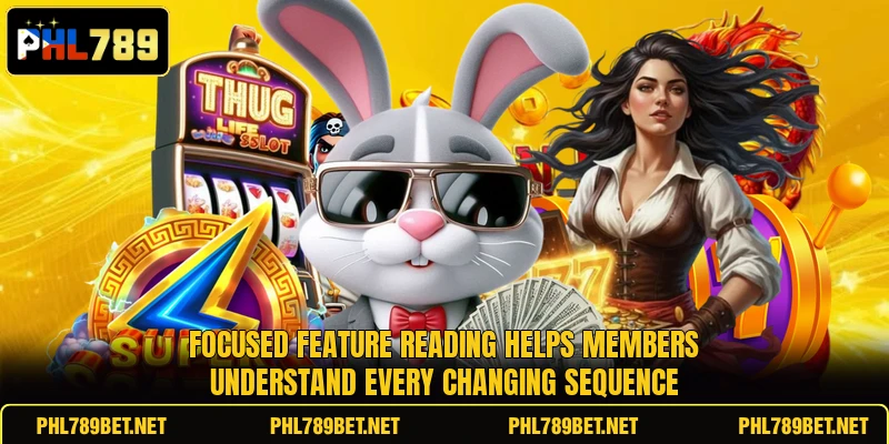 Focused feature reading helps members understand every changing sequence