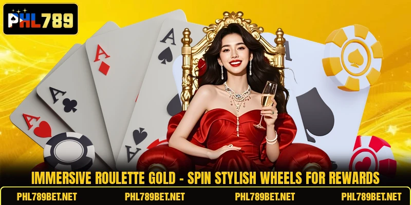 Immersive Roulette Gold - Spin Stylish Wheels For Rewards