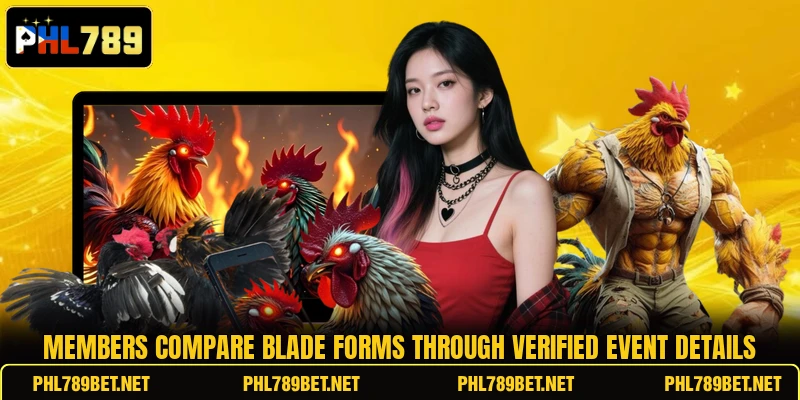 Members compare blade forms through verified event details
