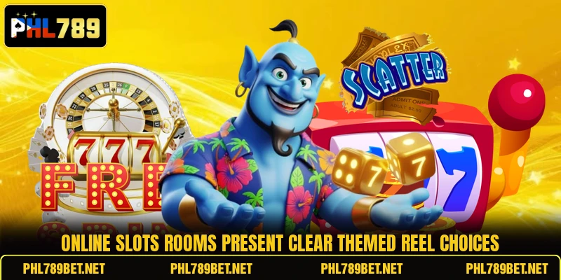 Online slots rooms present clear themed reel choices
