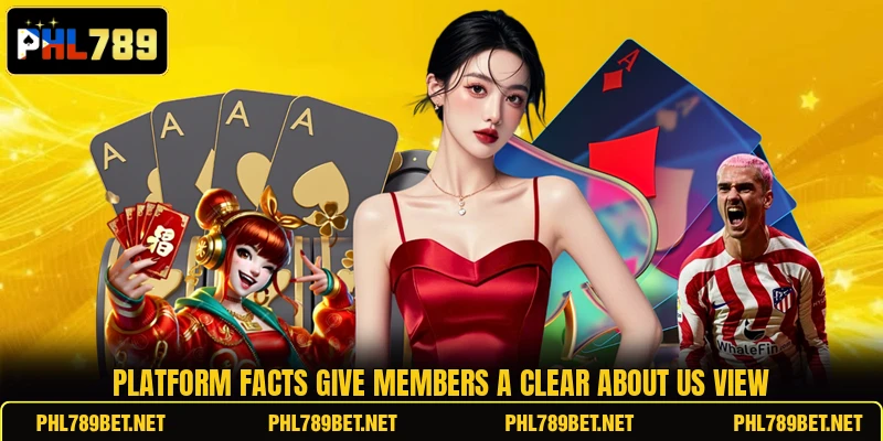 Platform facts give members a clear about us view