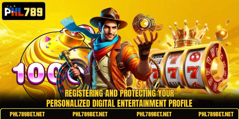 Registering and protecting your personalized digital entertainment profile Registering and protecting your personalized digital entertainment profile