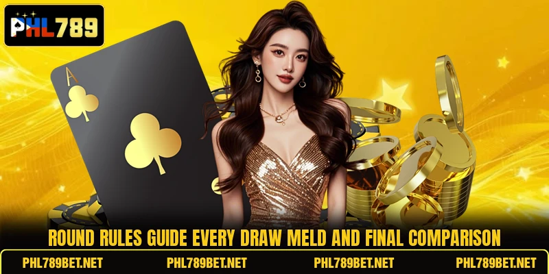 Round rules guide every draw meld and final comparison